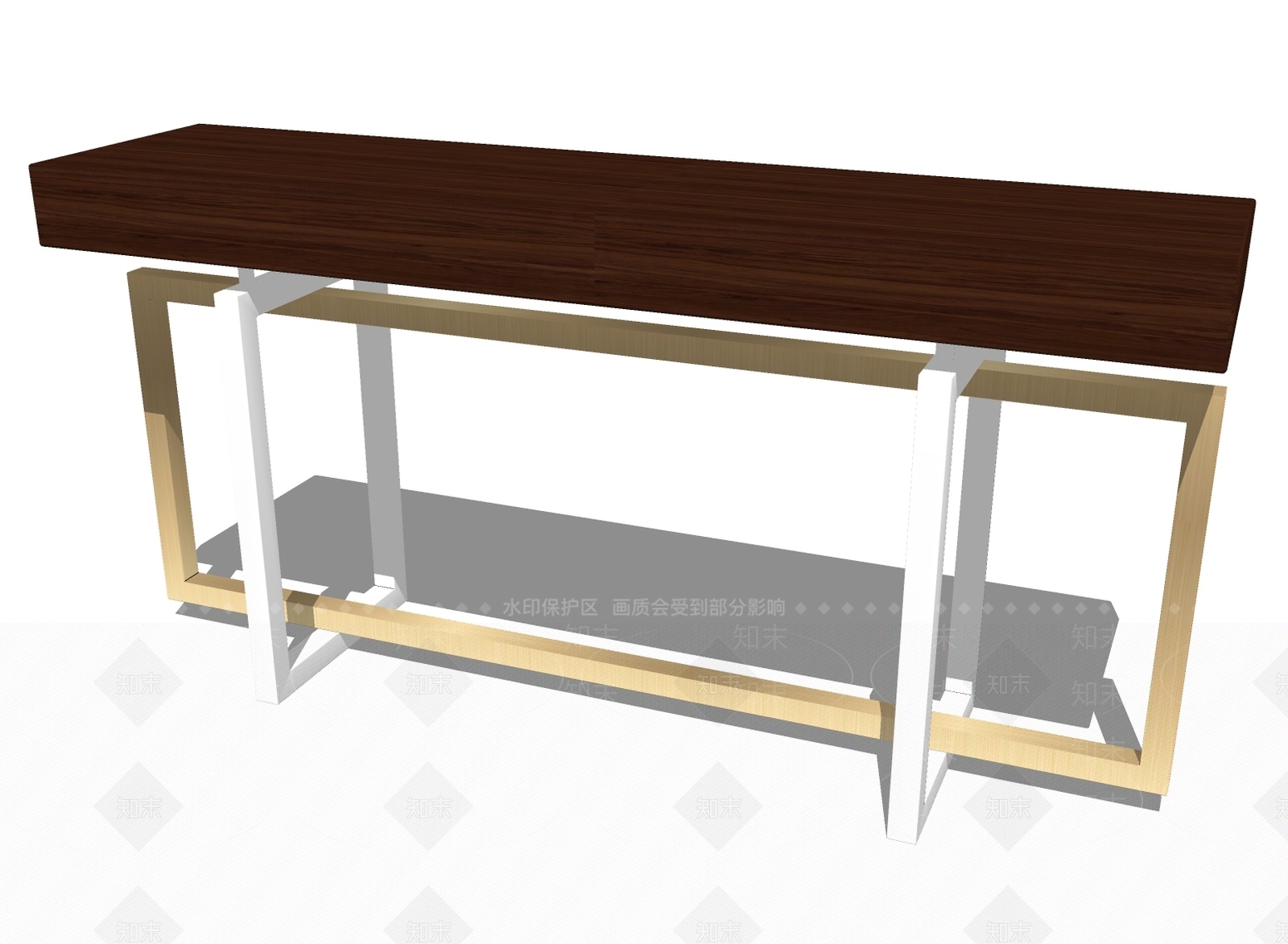 现代北欧简约家具茶几边几桌子SU模型下载【ID:637160300】