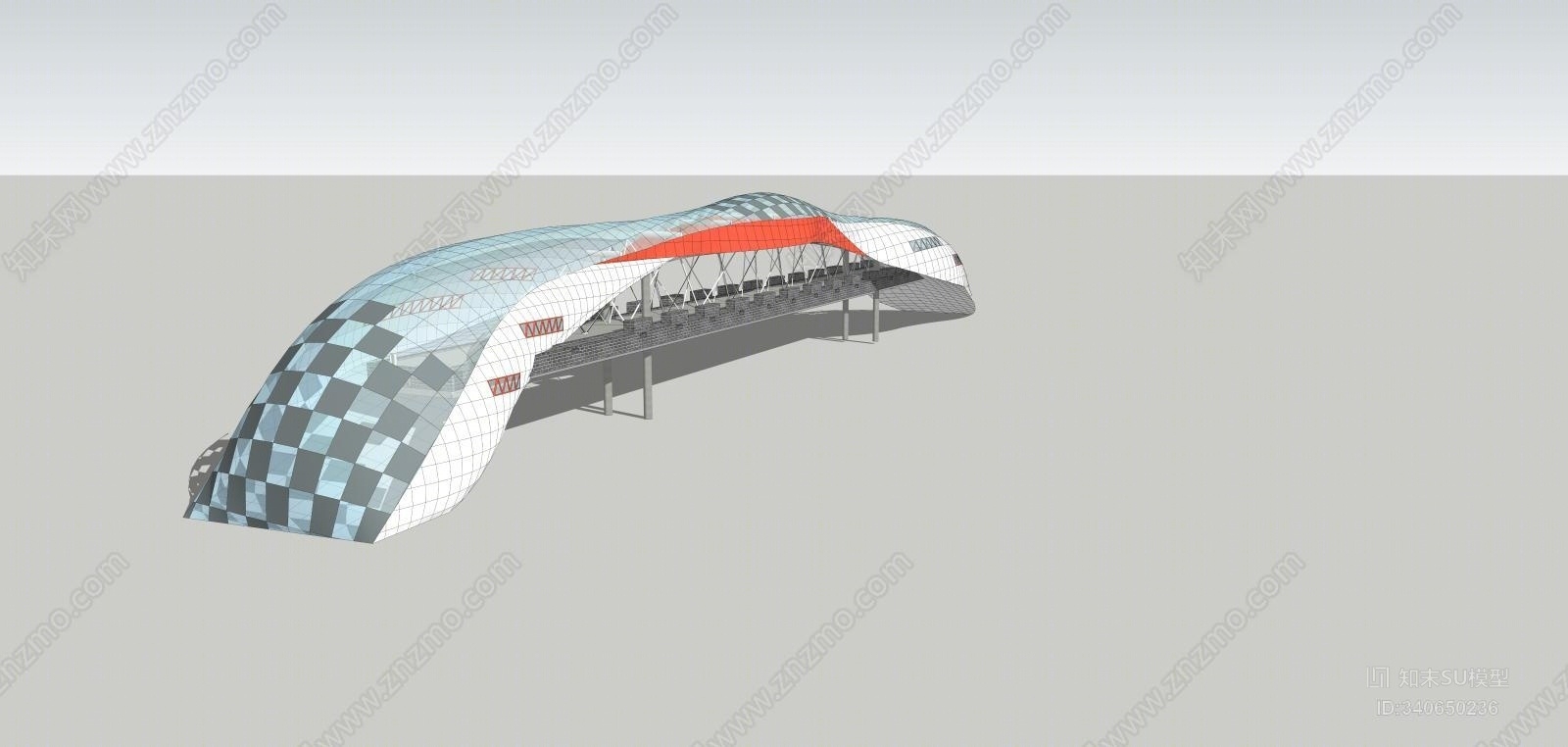 桥SU模型下载【ID:340650236】