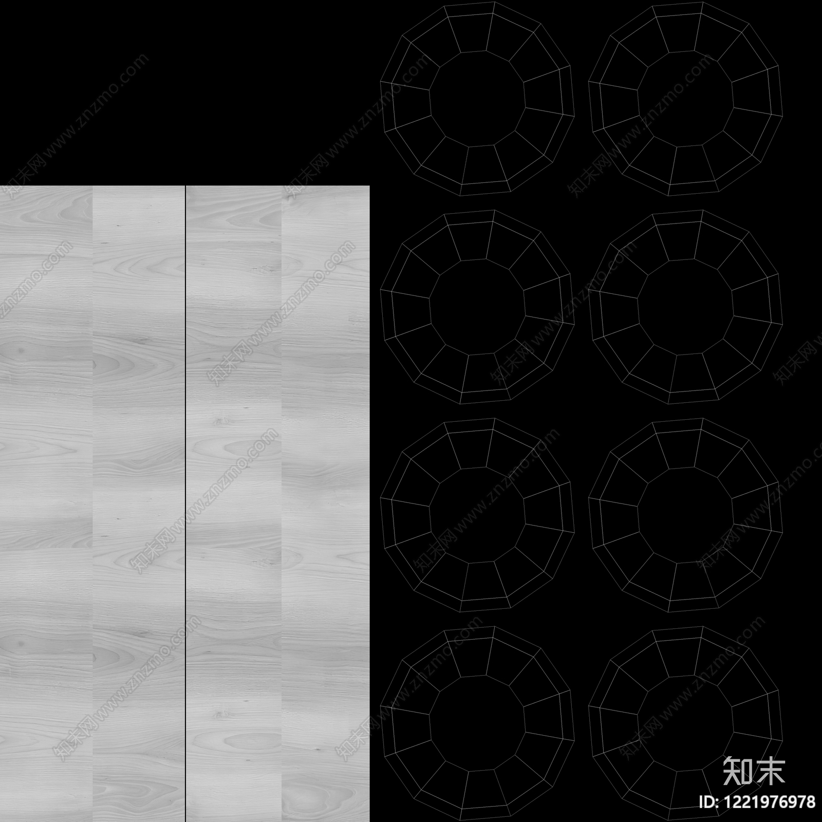 木纹砖高清贴图材质