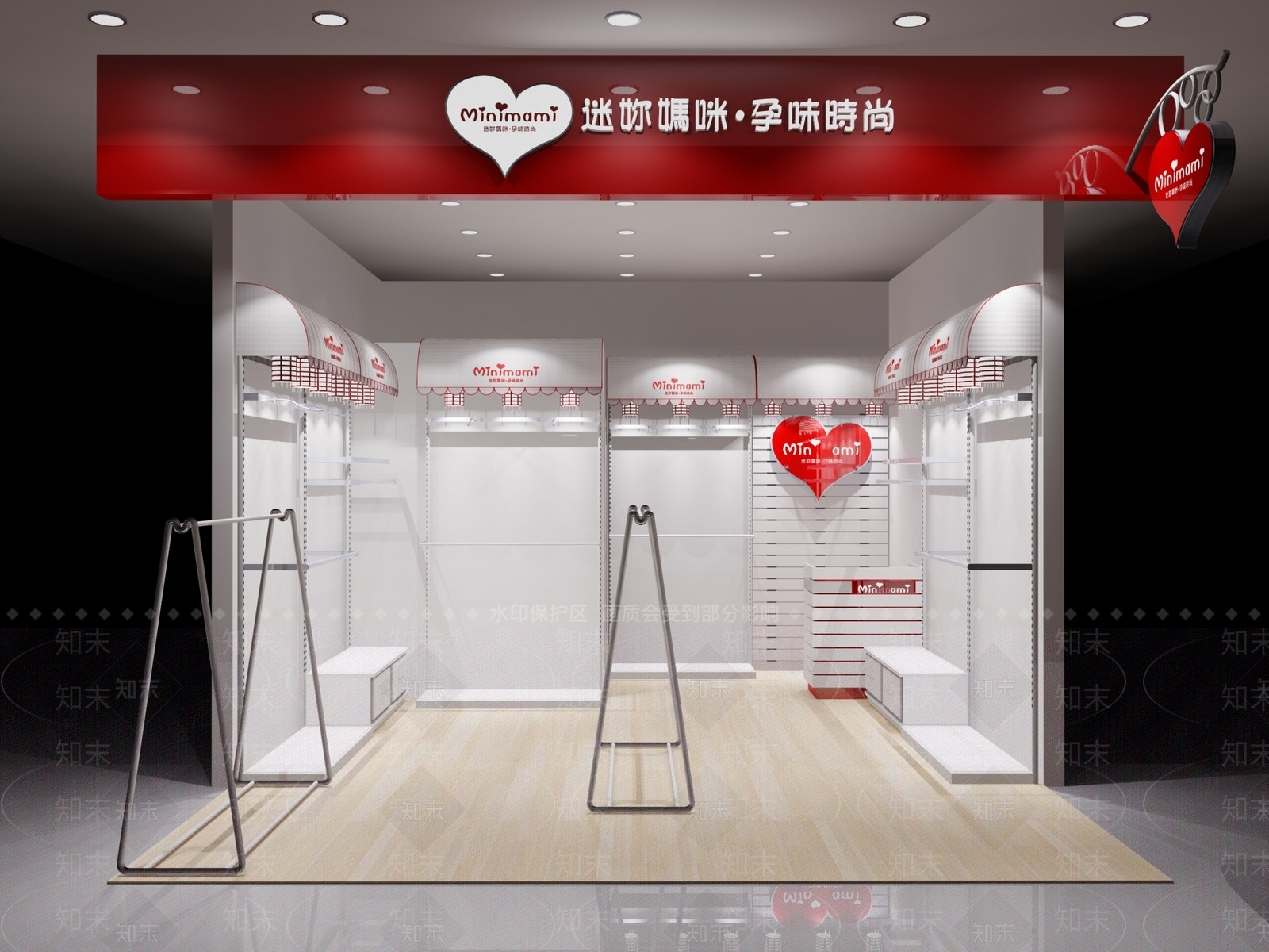 现代孕装店3D模型下载【ID:540946415】