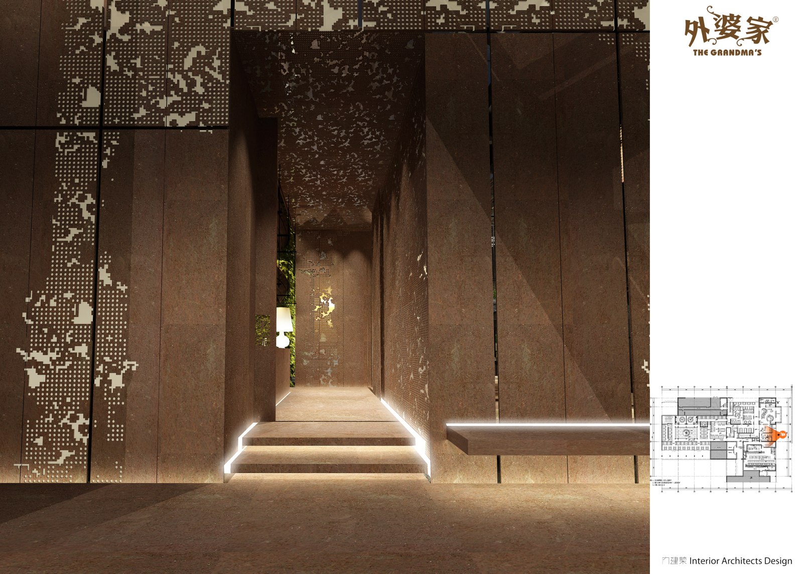 现代工业风loft餐厅餐饮案例cad施工图下载【ID:640963730】