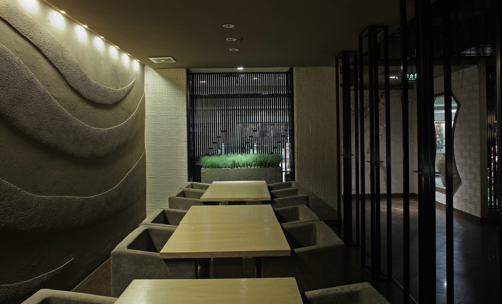 工业风餐饮餐厅会所案例cad施工图下载【ID:640963784】