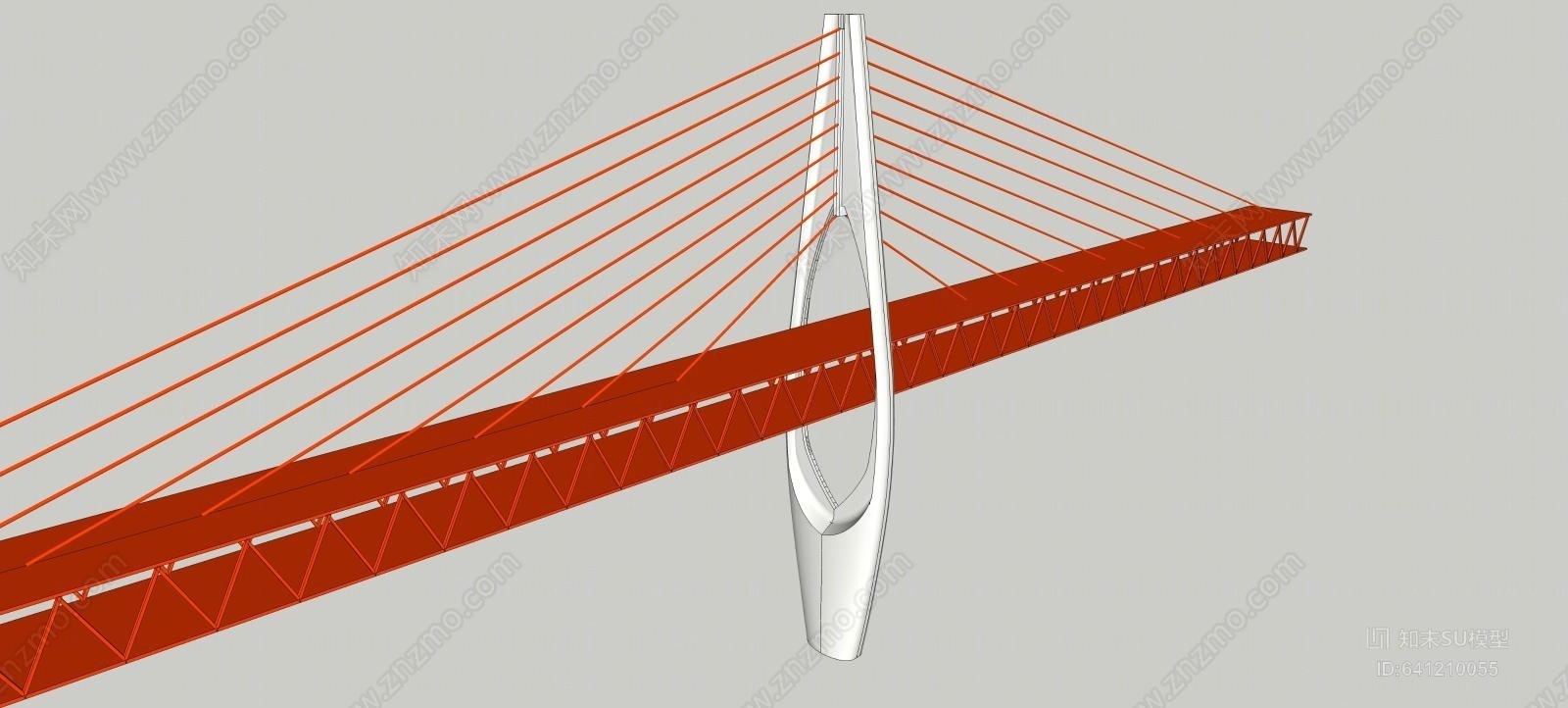 重庆千厮门大桥SU模型下载【ID:641210055】