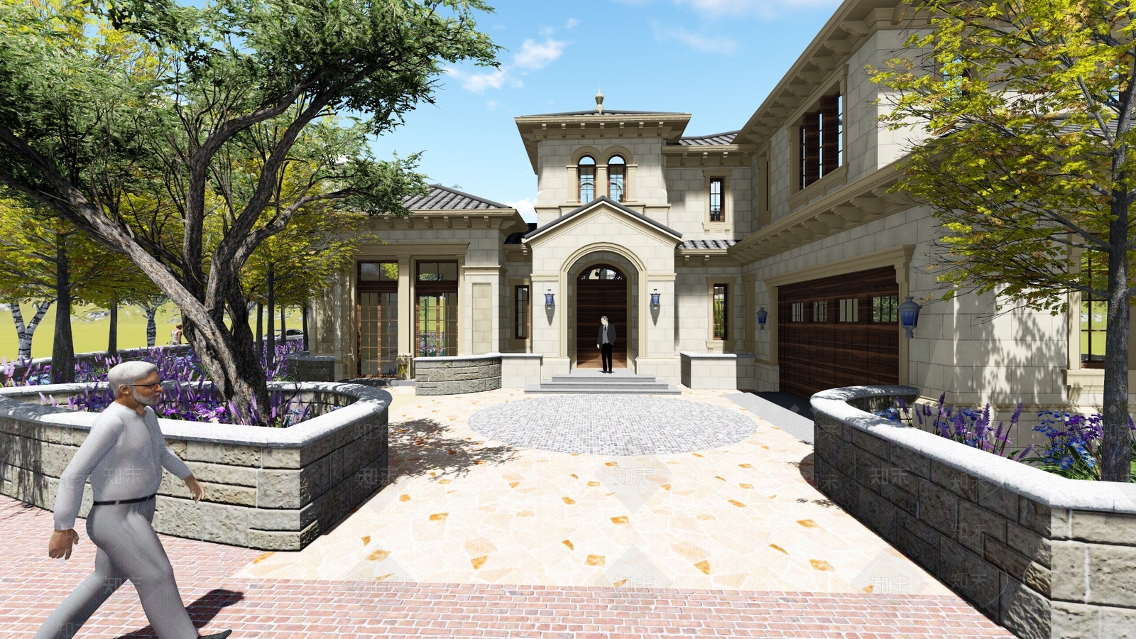 农村乡村自建房SU模型下载【ID:541271982】