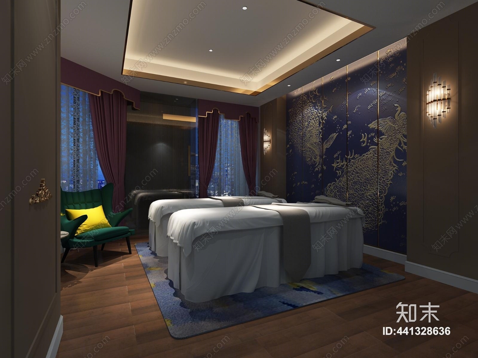 现代spa3D模型下载【ID:441328636】