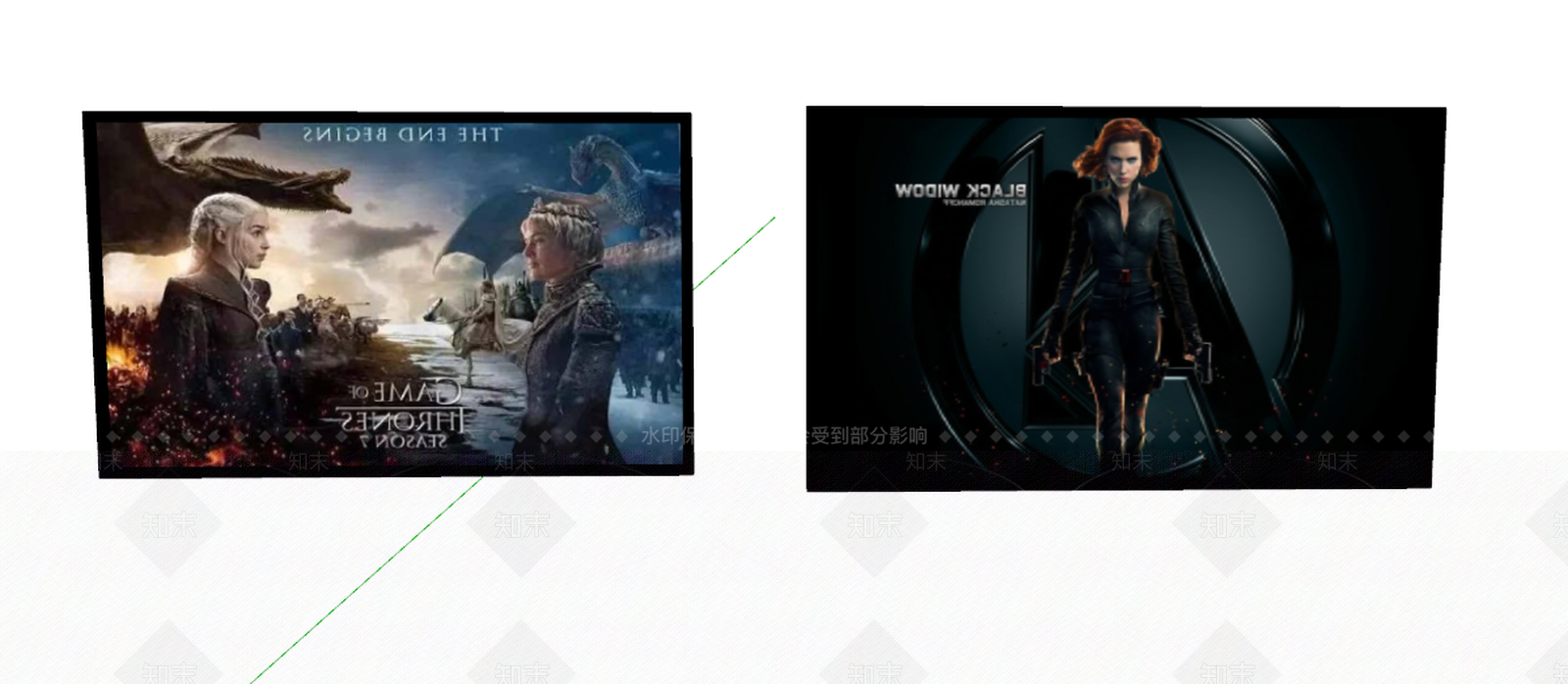 超薄壁挂液晶电视机SU模型下载【ID:941363894】