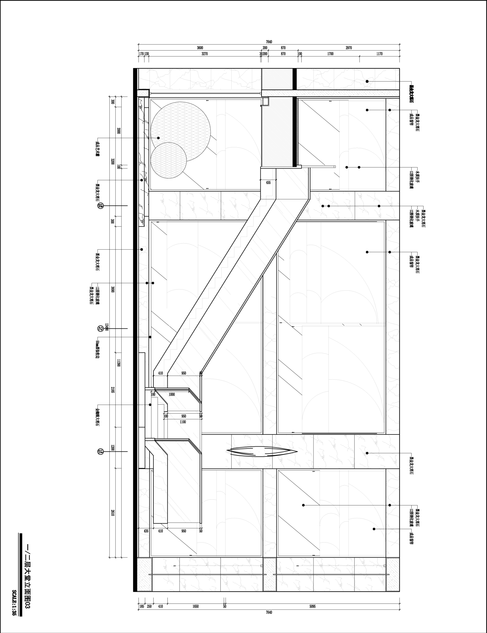 现代酒店餐饮餐厅CAD+施工图施工图下载【ID:641404753】