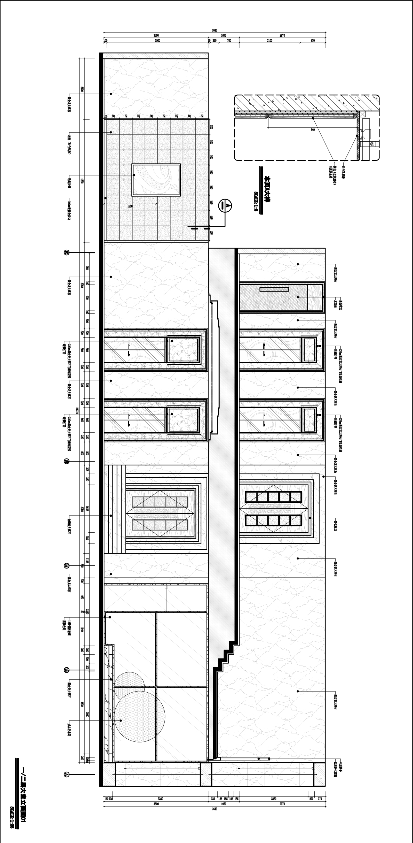 现代酒店餐饮餐厅CAD+施工图施工图下载【ID:641404753】