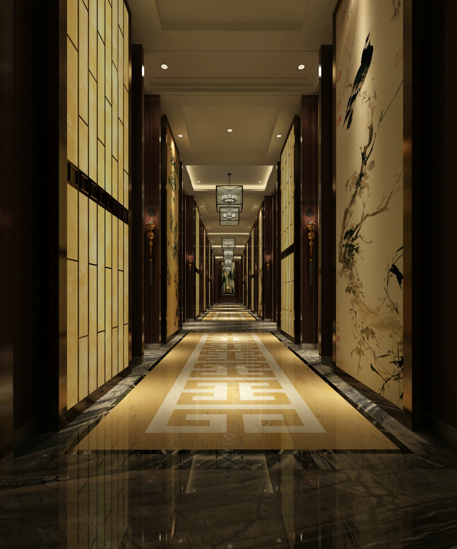酒店餐饮餐厅会所CAD+施工图cad施工图下载【ID:641404691】