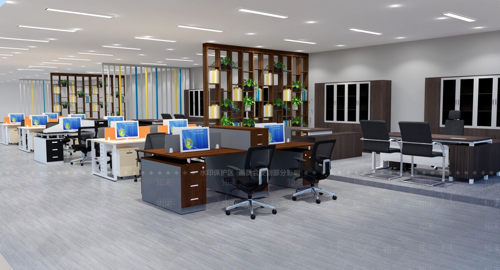 办公家具SU模型下载【ID:241516966】