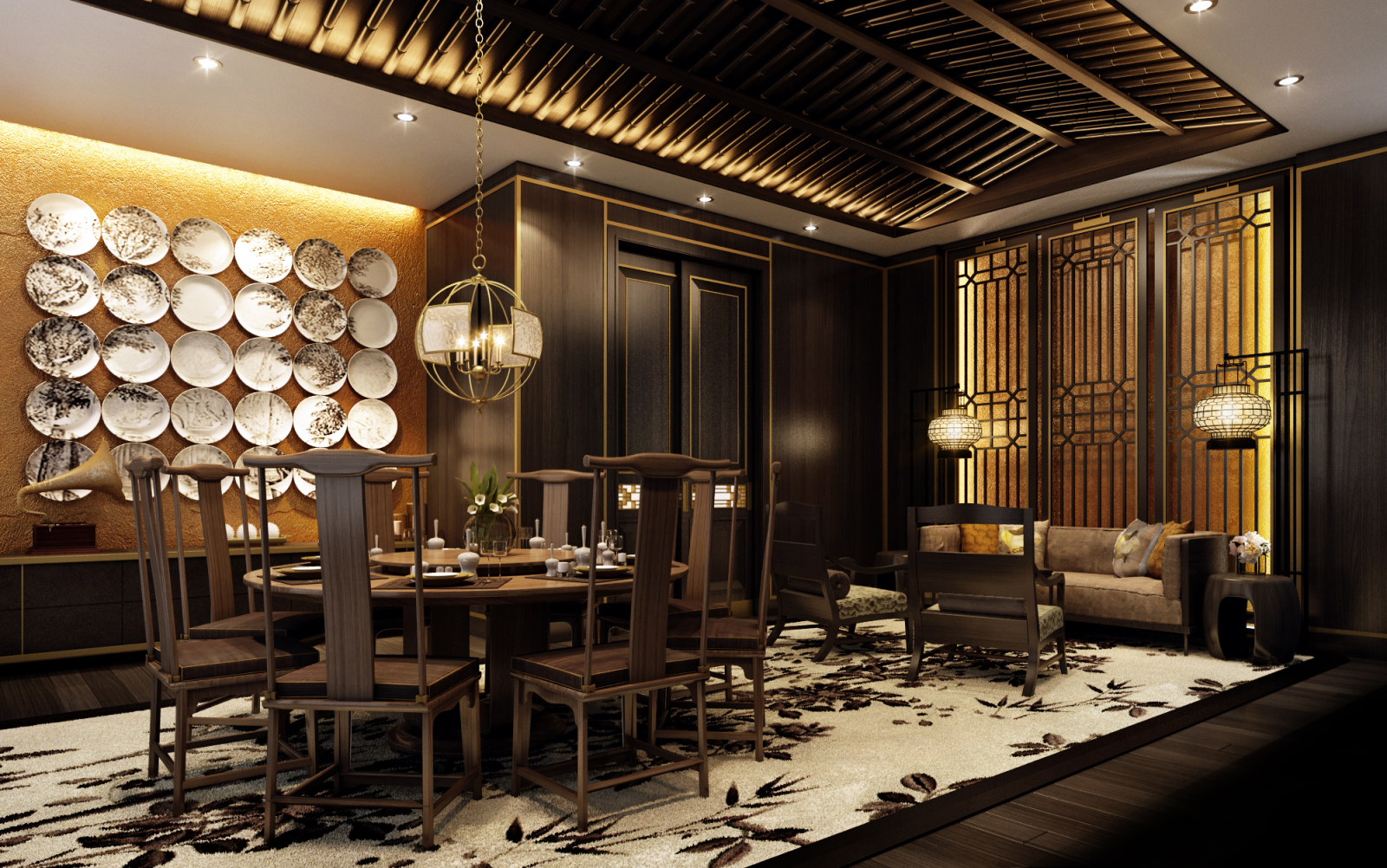 宝丽嘉酒店丨效果图+施工图+物料cad施工图下载【ID:641785654】