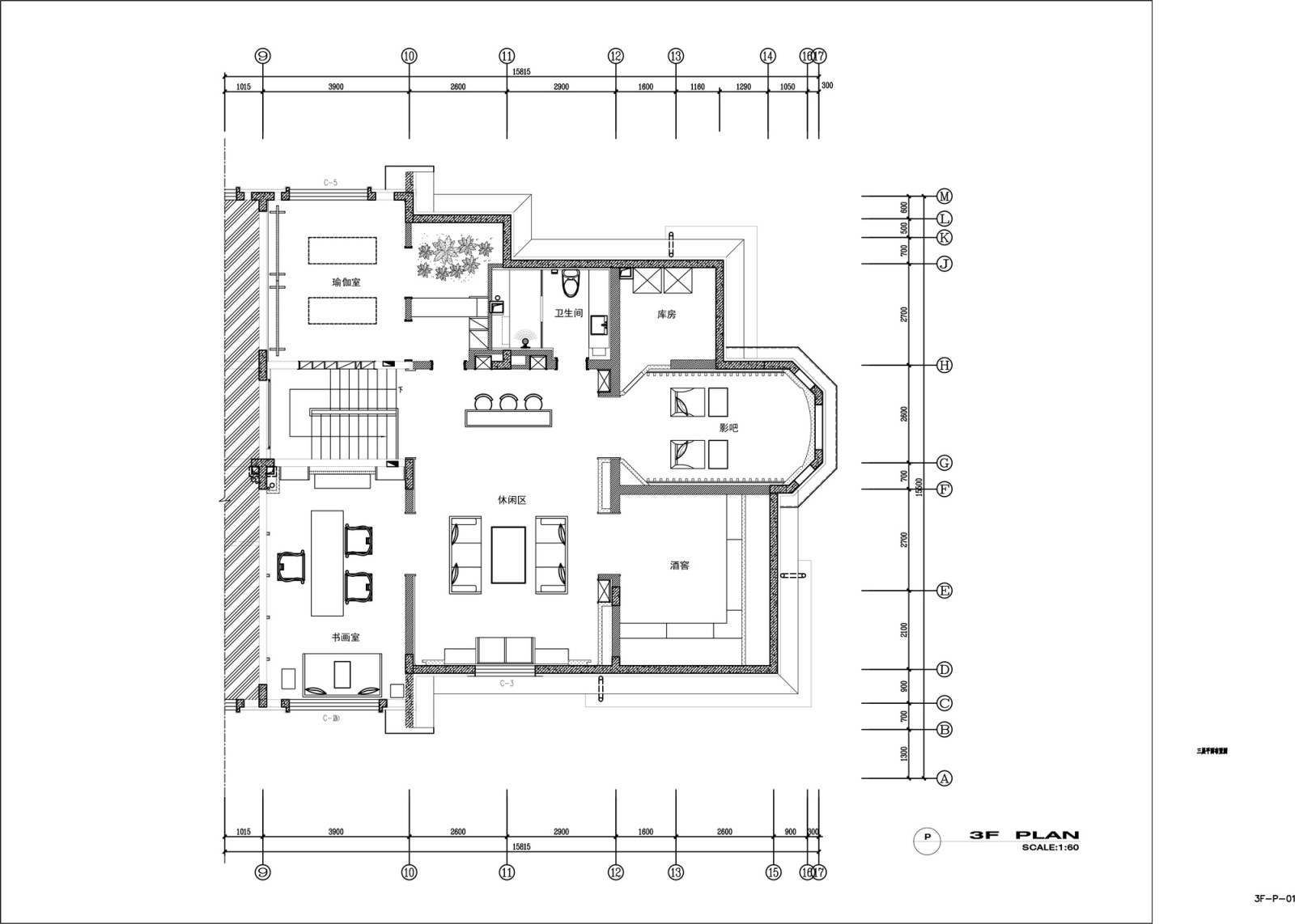 现代中式家装别墅案例（施工图ACD+实景图）施工图下载【ID:541787542】