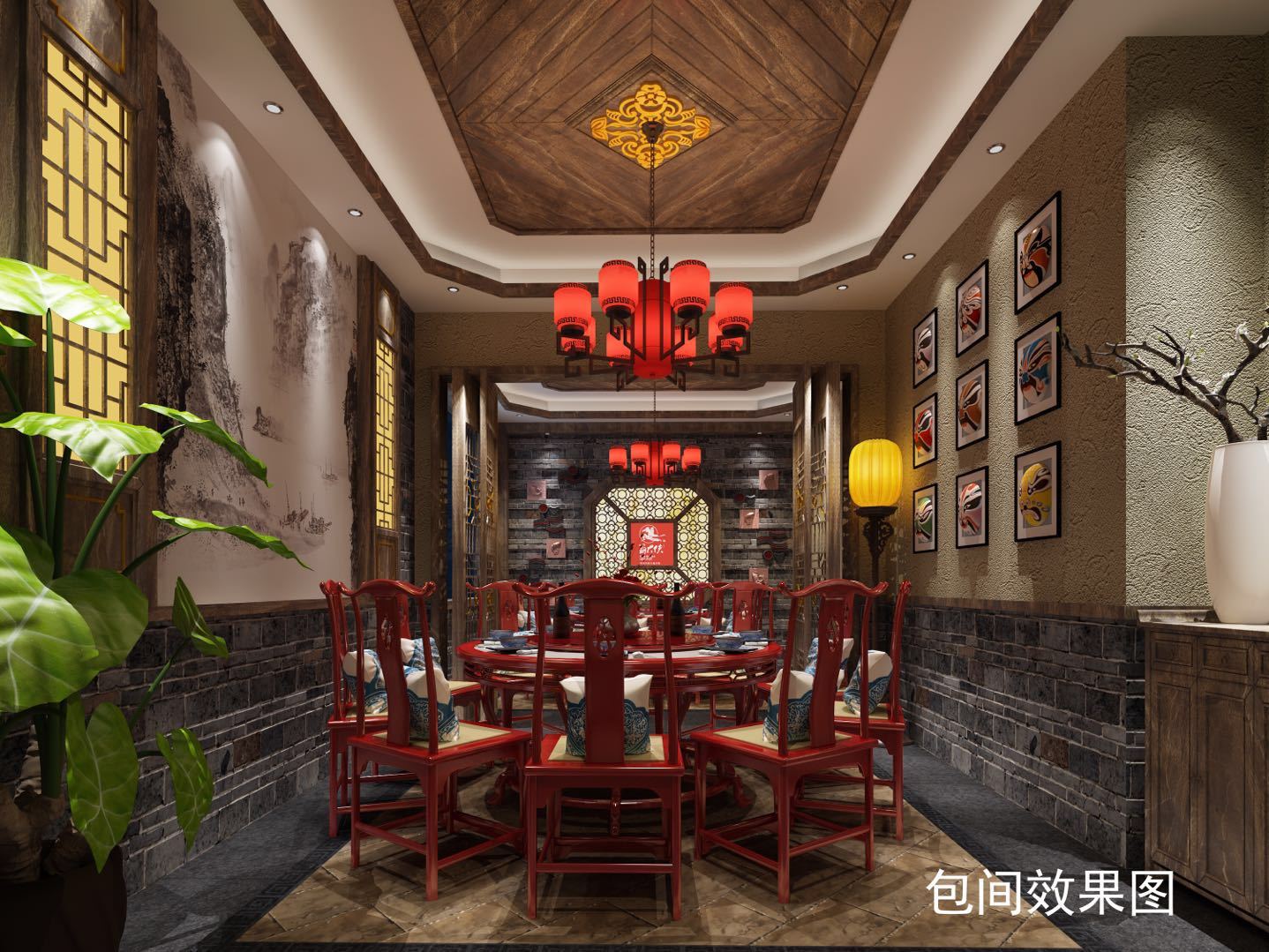 蜀大侠火锅店cad施工图下载【ID:641871714】