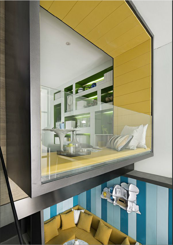 LOFT--贵阳俊发办公样板间施工图+效果图cad施工图下载【ID:642105907】