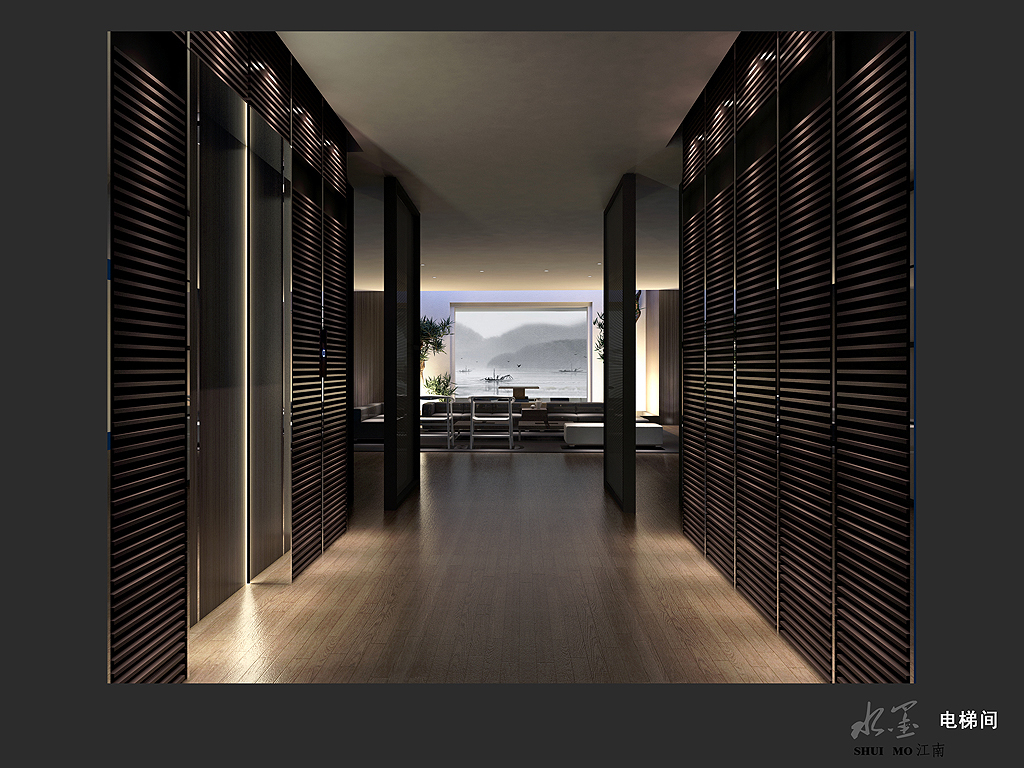 精典创意办公空间接待套房创意设计方案施工图+效果图施工图下载【ID:642469985】