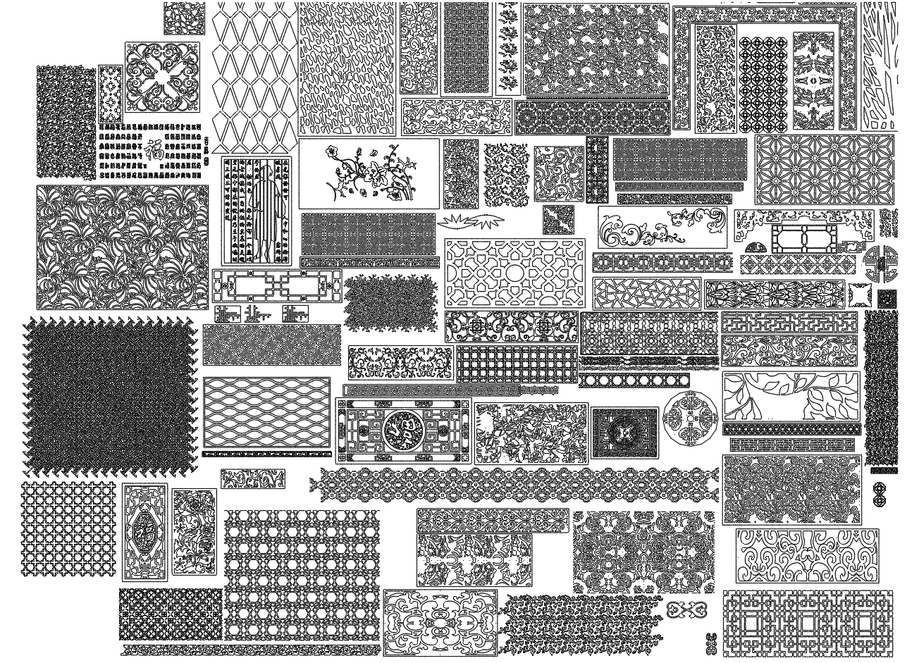 AFSO傅厚民-雕花板施工图下载【ID:242933110】