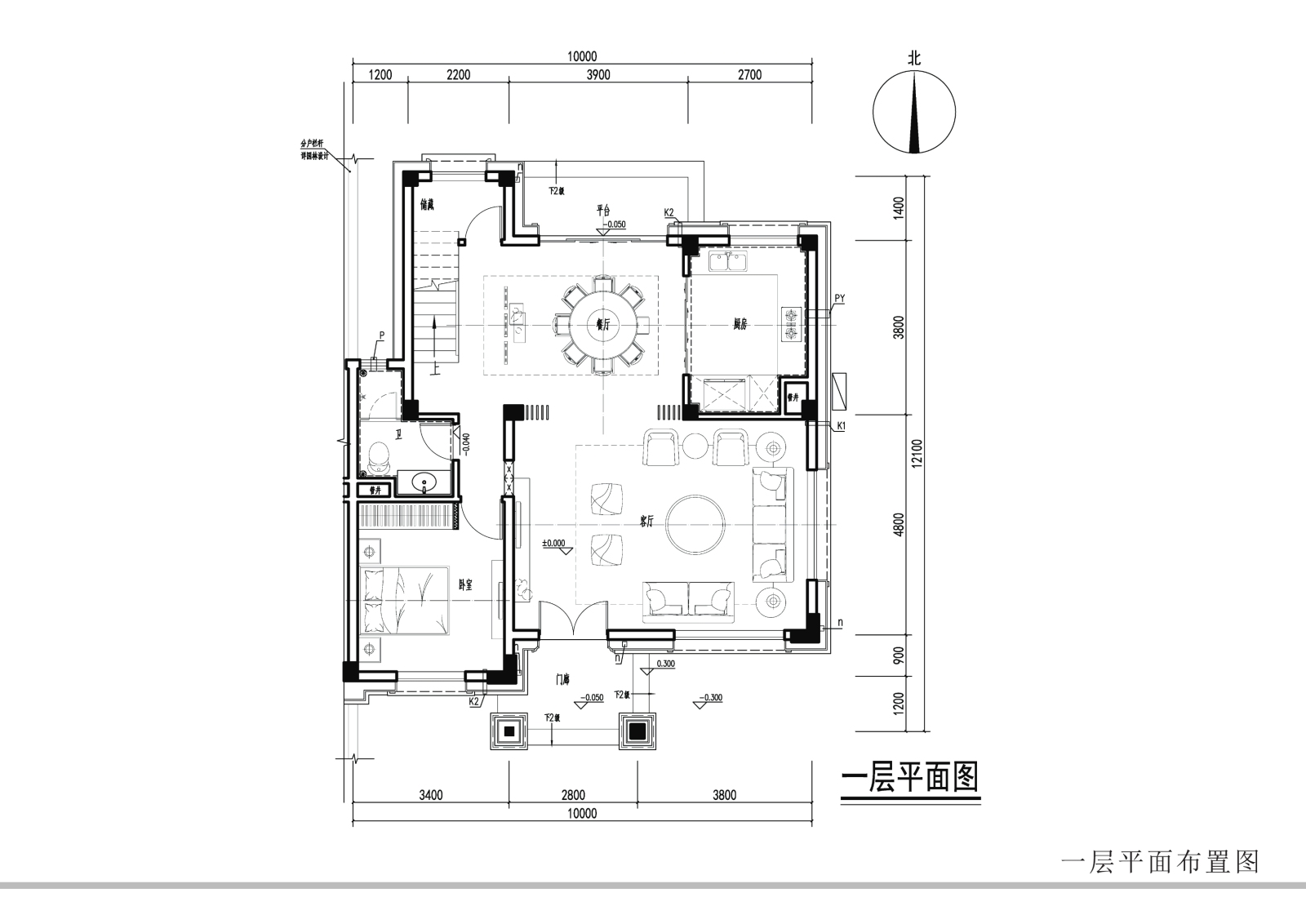 中海原山现代中式别墅样板房cad施工图下载【ID:542933770】