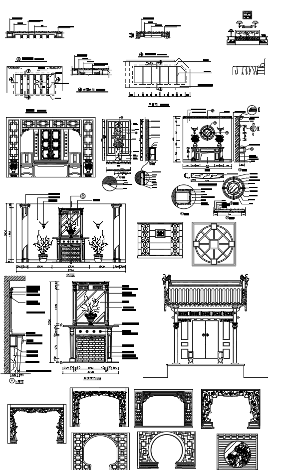 AFSO傅厚民-CAD古建筑cad施工图下载【ID:242989189】