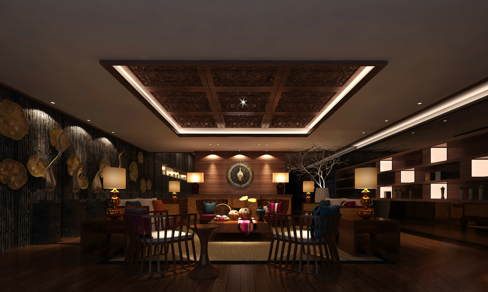福州铭濠酒店会所cad施工图下载【ID:743180393】