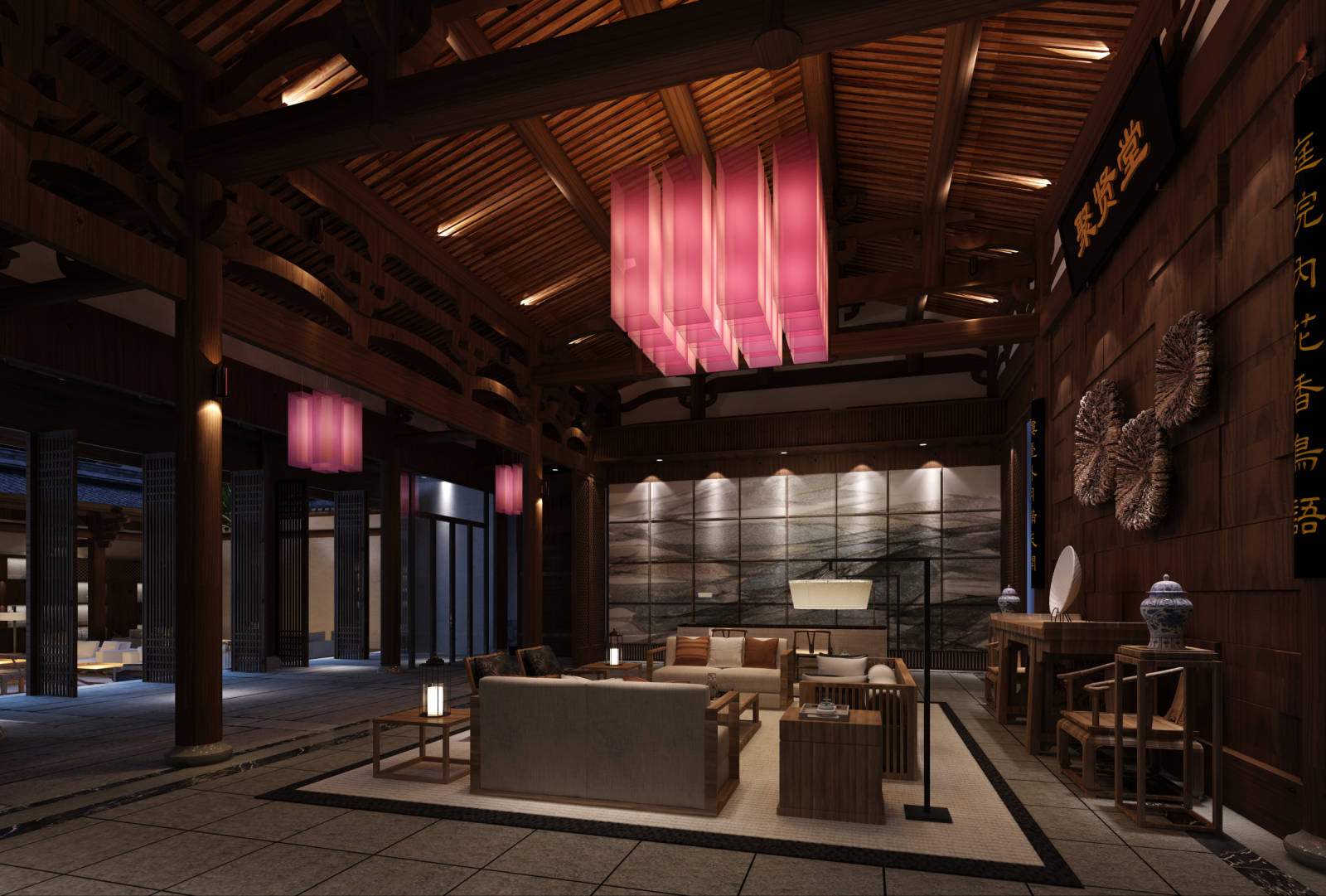 乡村改造精品民宿方案施工图下载【ID:643238624】