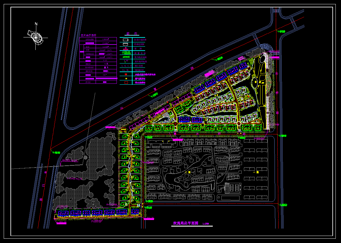 650套小区园林景观建筑规划设计总平图施工图下载