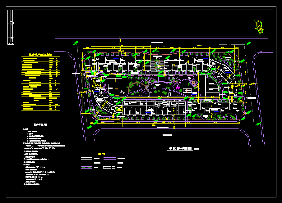 650套小区园林景观建筑规划设计总平图cad施工图下载【ID:943290581】