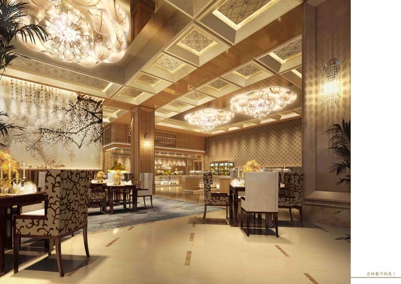 金螳螂--无锡太湖国际博览中心大酒店设计方案+CAD施工图+效果图cad施工图下载【ID:643355621】
