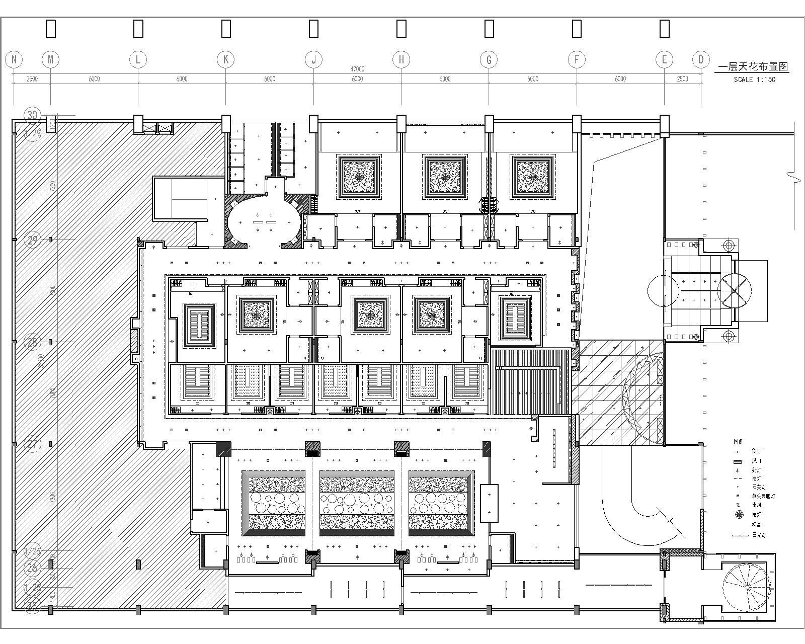 AB_Concept-安徽豪华海鲜酒家设计装修图cad施工图下载【ID:644600660】