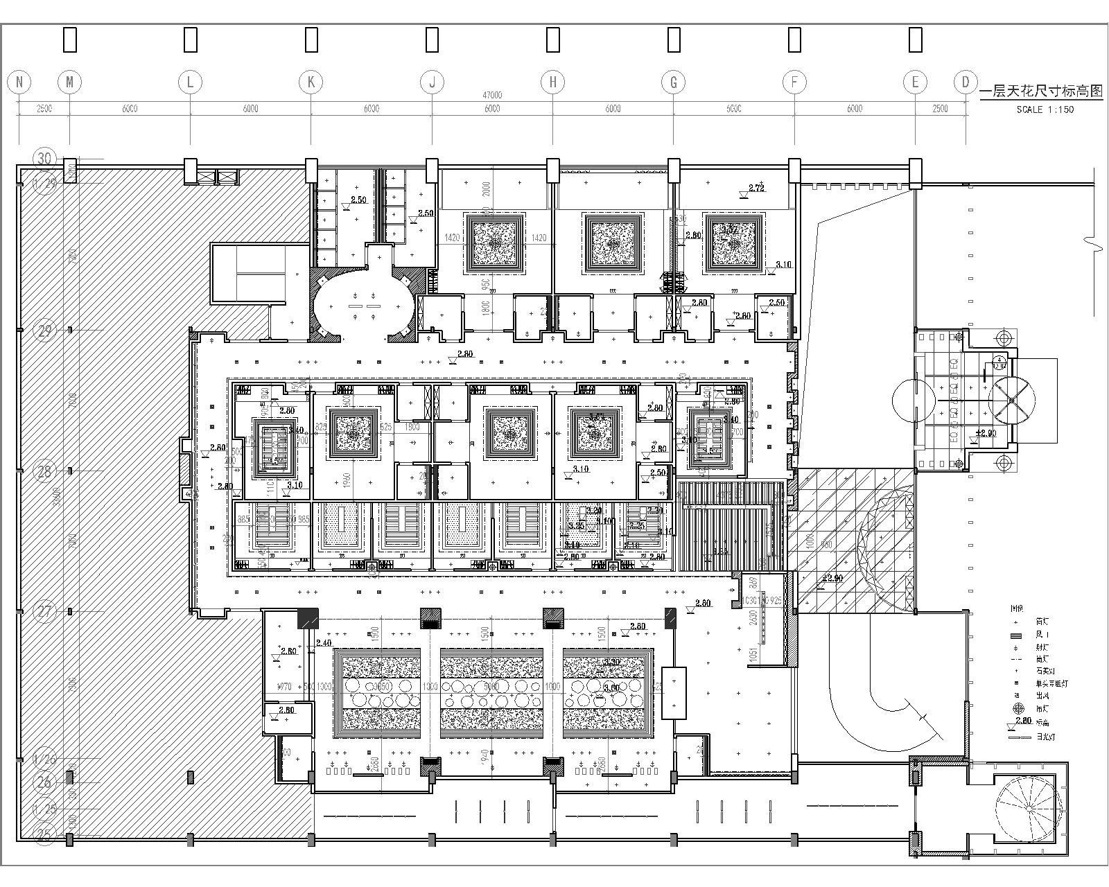 AB_Concept-安徽豪华海鲜酒家设计装修图cad施工图下载【ID:644600660】