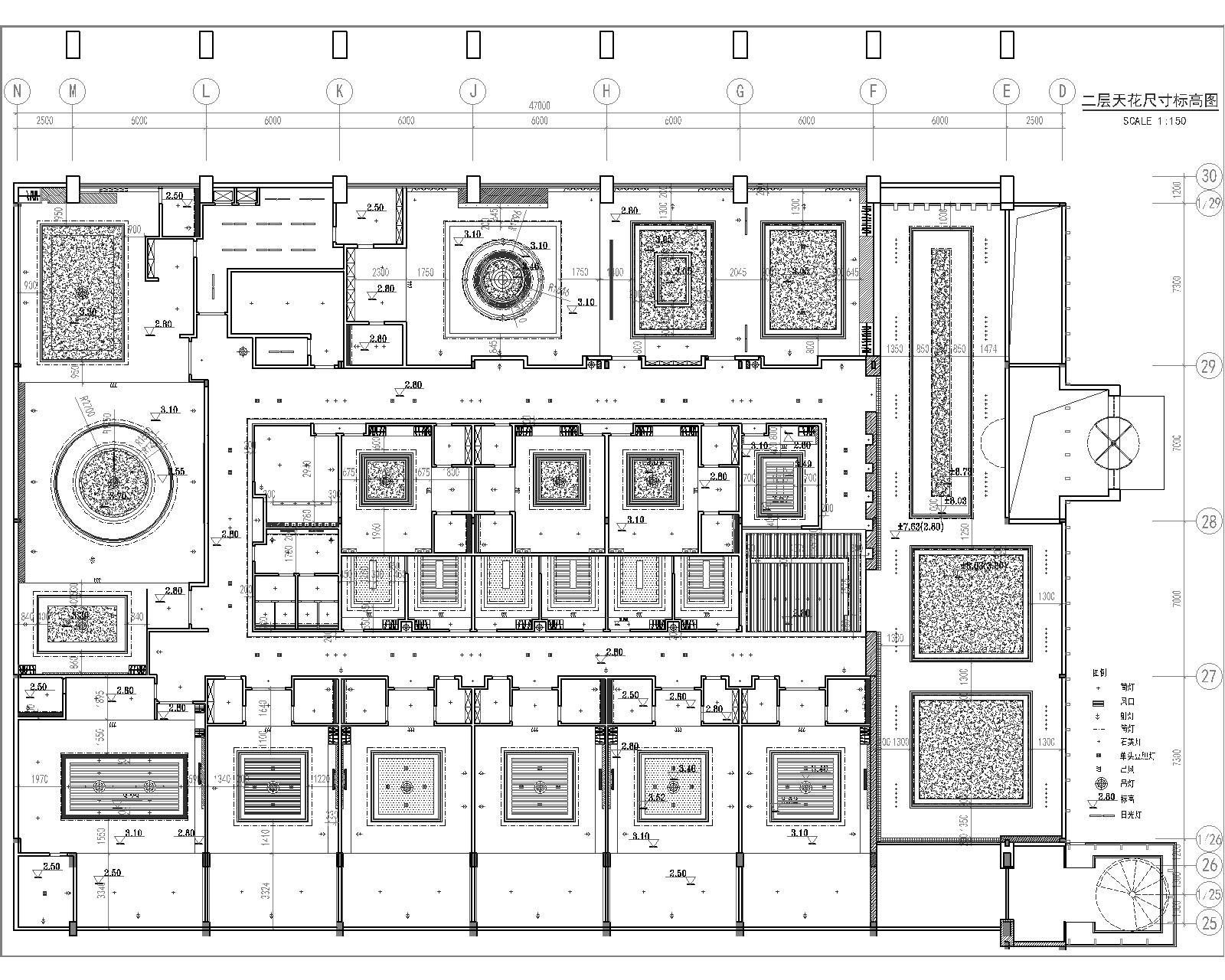 AB_Concept-安徽豪华海鲜酒家设计装修图cad施工图下载【ID:644600660】