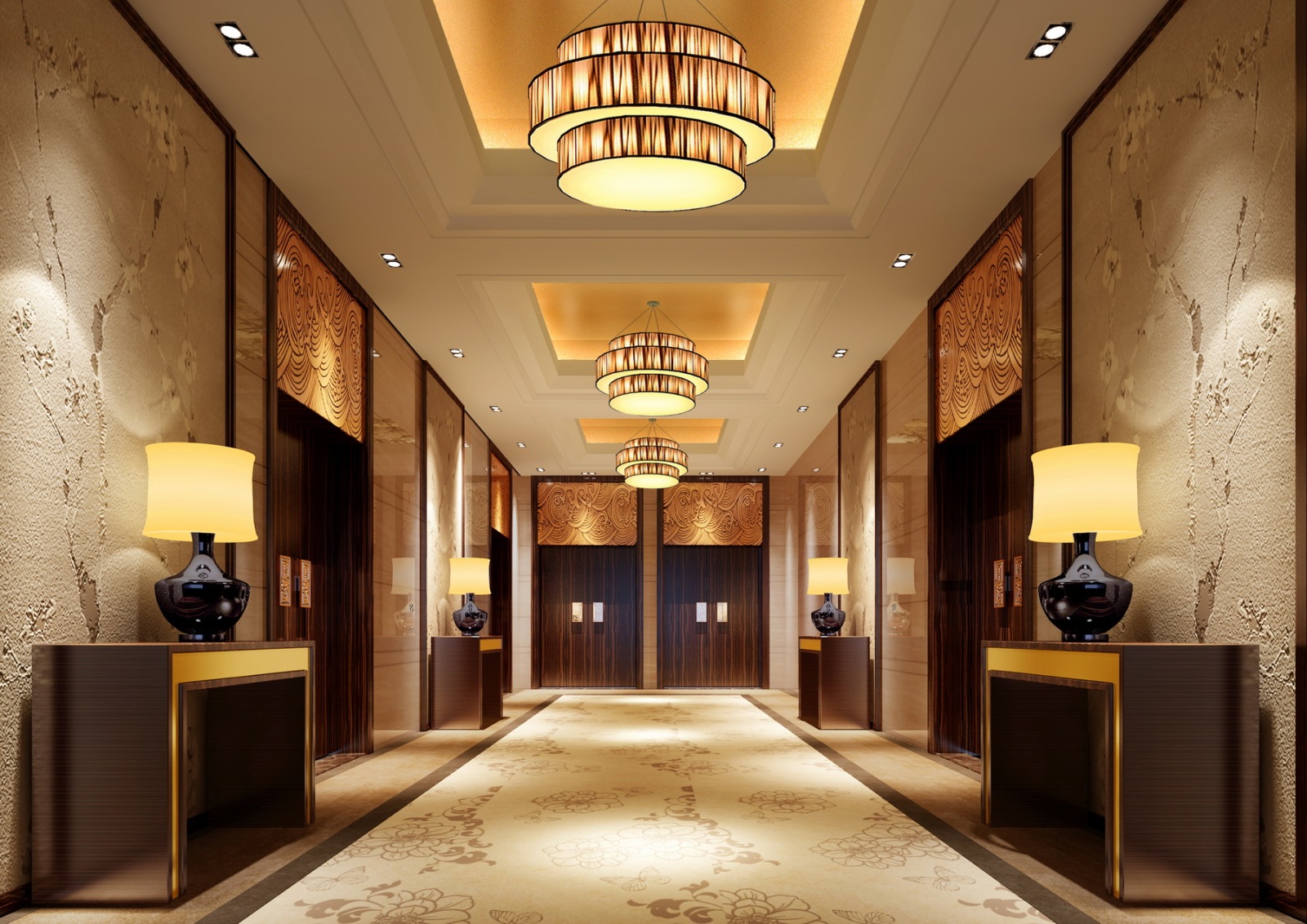 如恩设计-青岛德馨温泉酒店全套施工图cad施工图下载【ID:645250629】