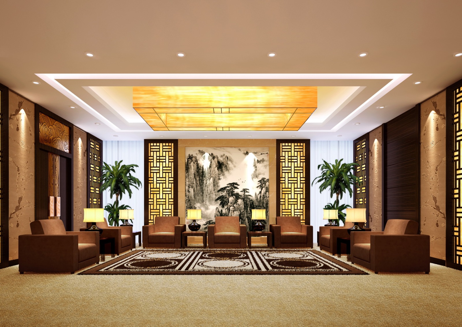 如恩设计-青岛德馨温泉酒店全套施工图cad施工图下载【ID:645250629】
