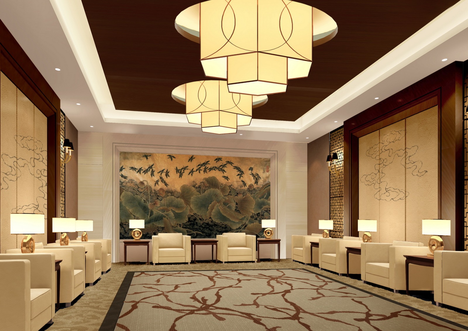 如恩设计-青岛德馨温泉酒店全套施工图cad施工图下载【ID:645250629】