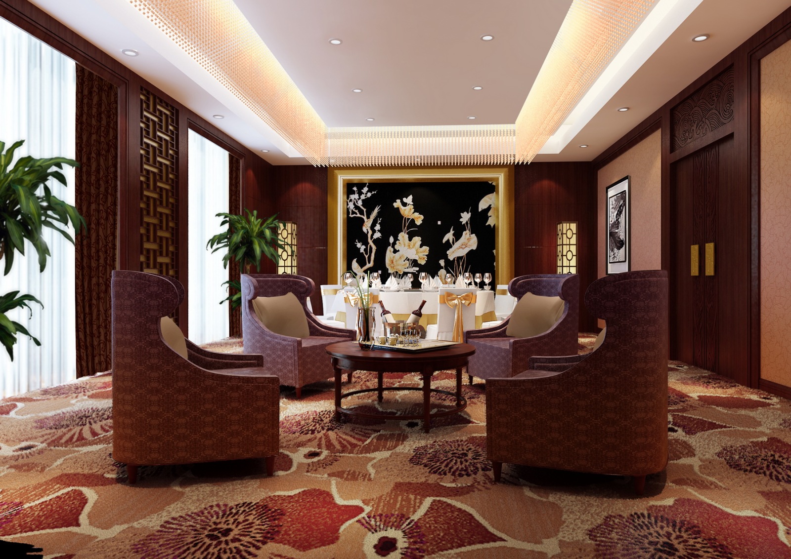 如恩设计-青岛德馨温泉酒店全套施工图cad施工图下载【ID:645250629】
