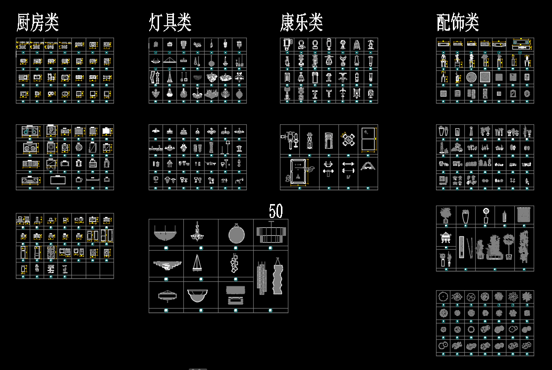 2018年CAD图库丨带详细尺寸cad施工图下载【ID:246947113】