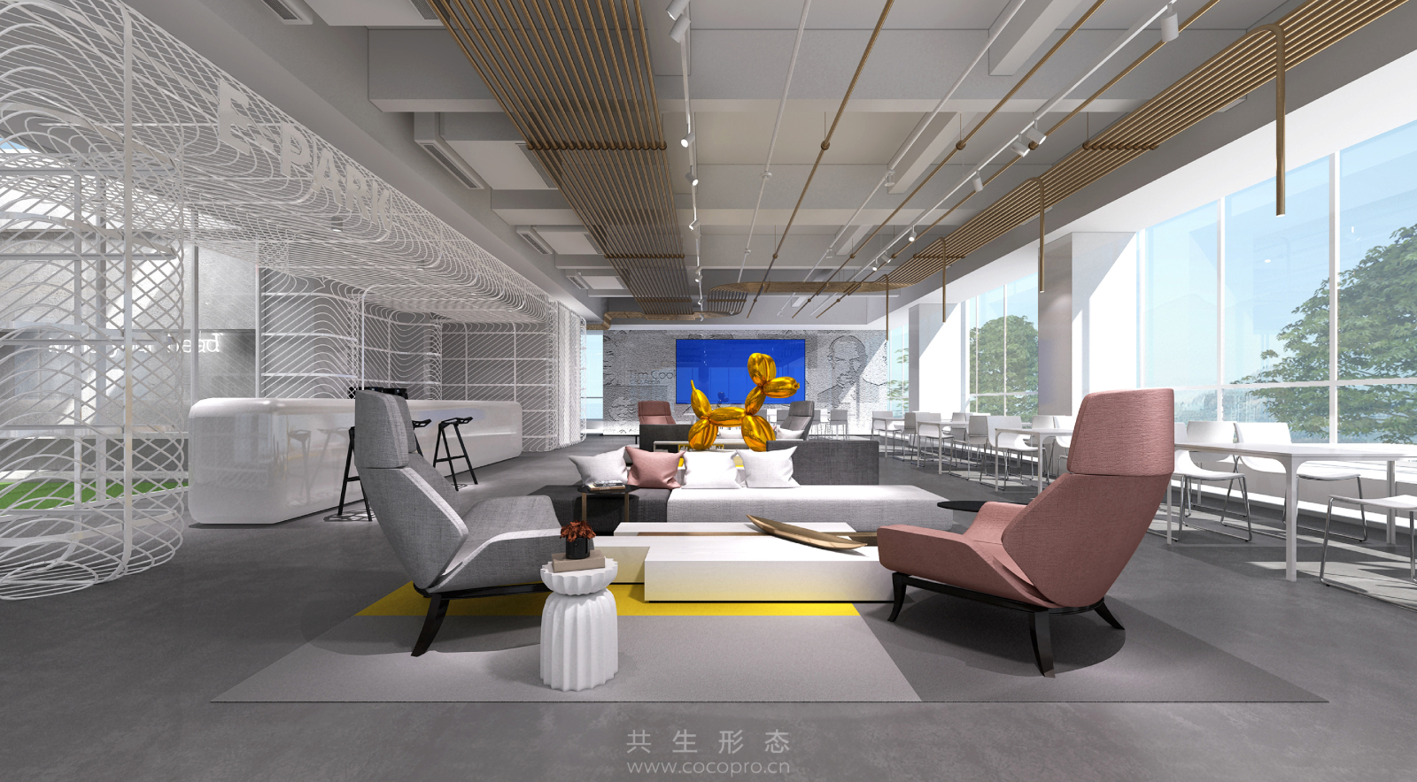 广州时代EPark创意园企业会所cad施工图下载【ID:747256315】