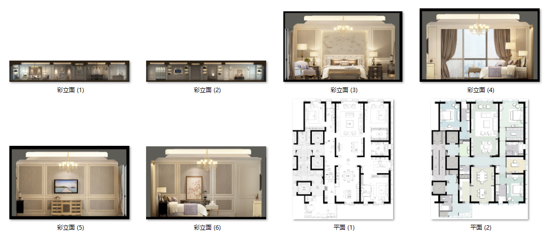 欧式风格cad施工图下载【ID:547728710】