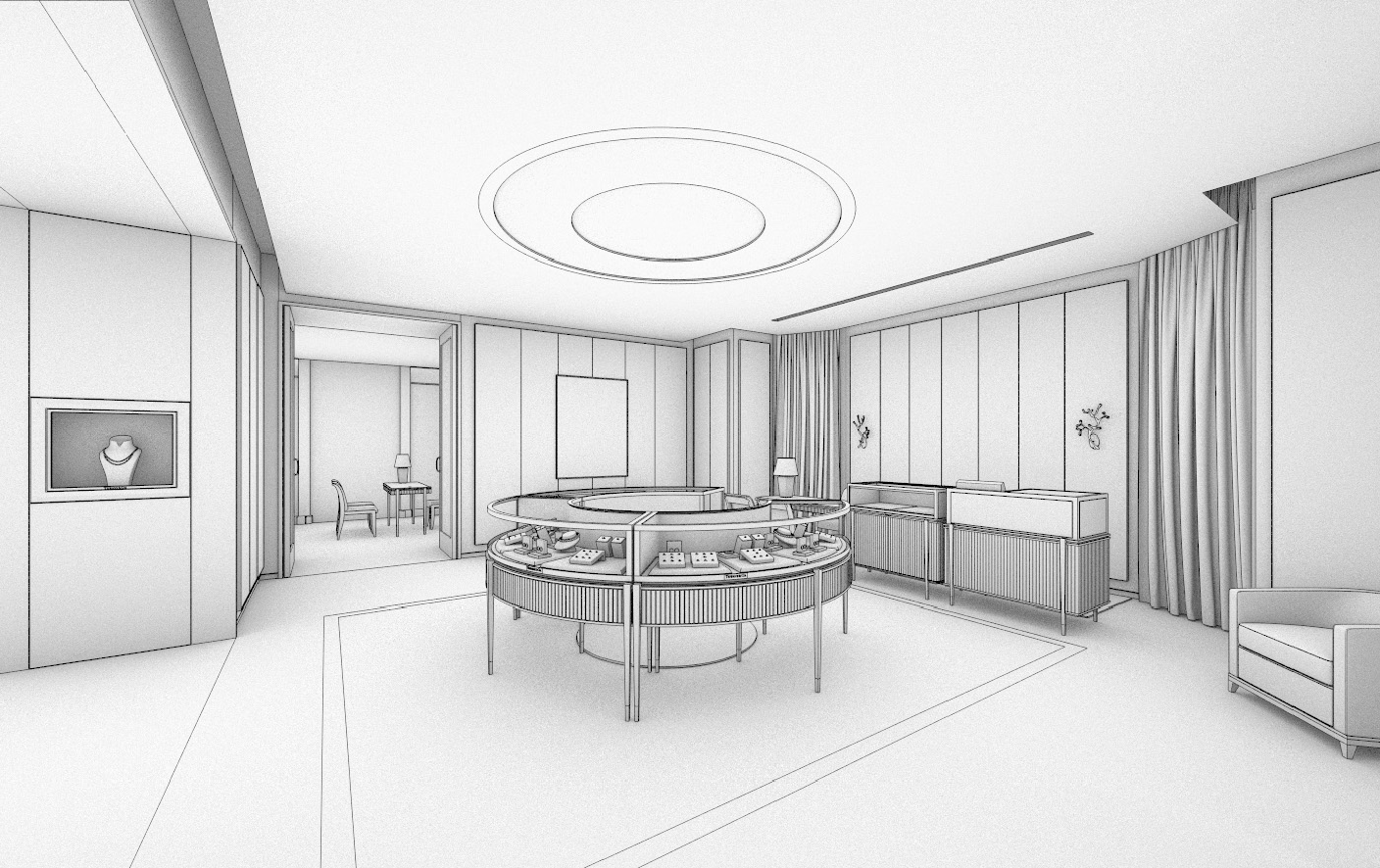 蒂芙尼Tiffanycad施工图下载【ID:448181646】