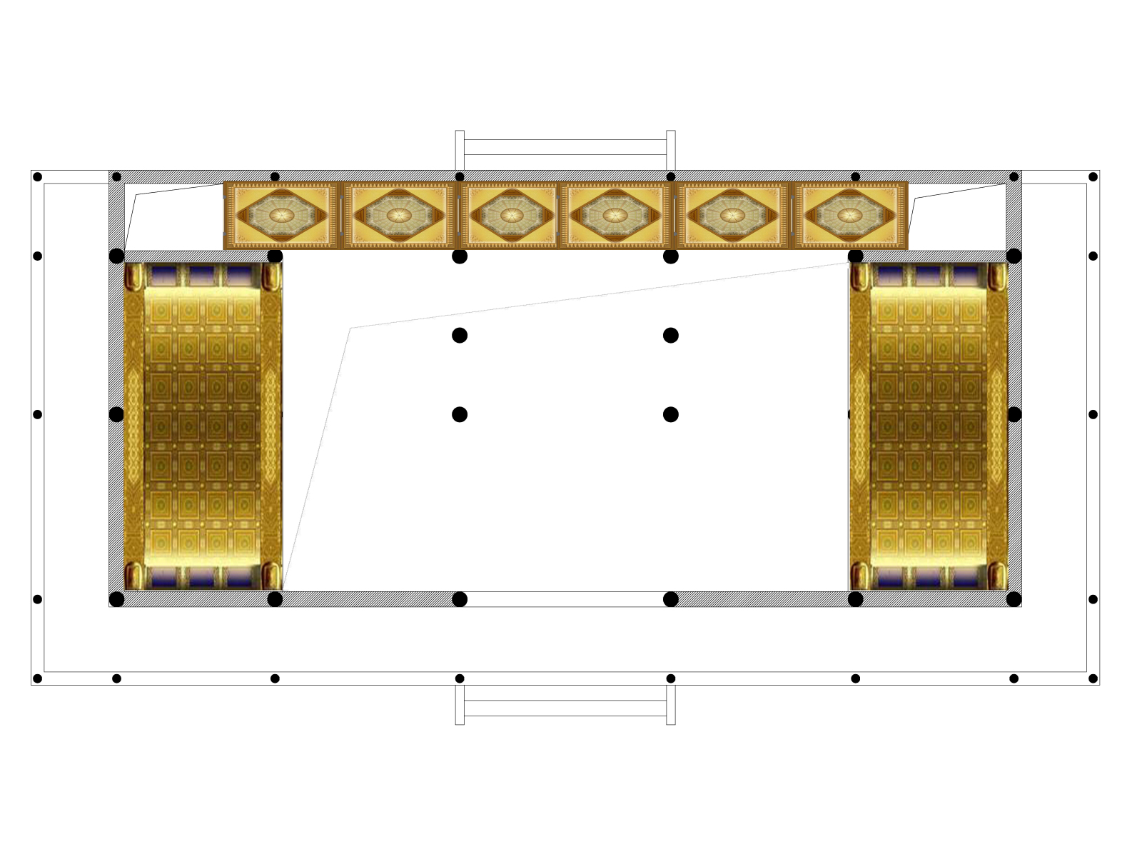 靖江关圣寺地藏殿cad施工图下载【ID:748373760】