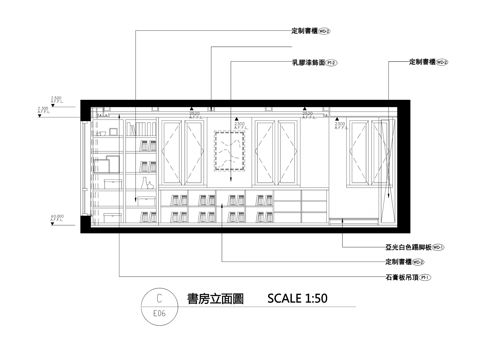 三层美式风格私人住宅装修cad施工图下载【ID:548374589】