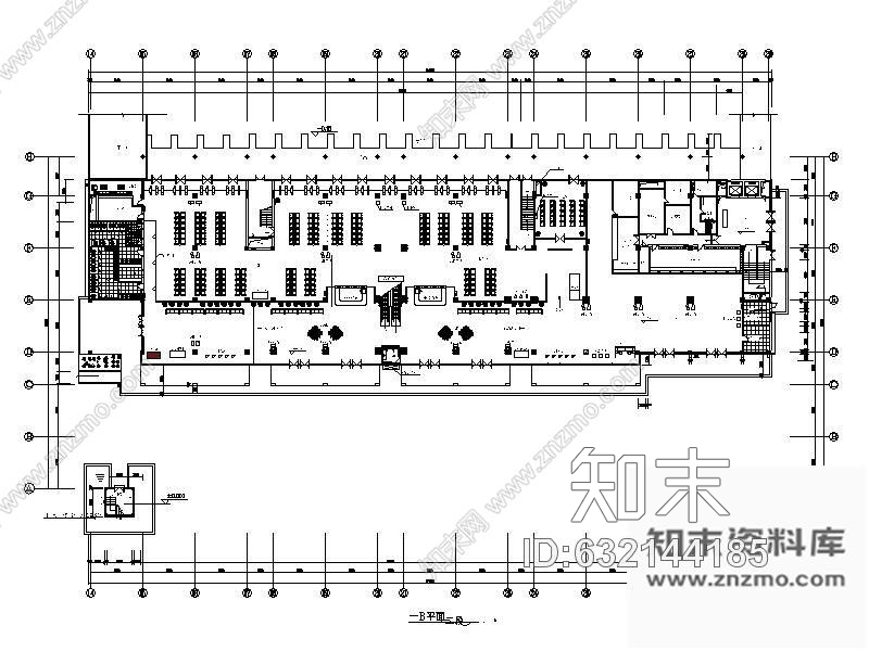 施工图深圳某大型客运中心装修图施工图下载【ID:632144185】