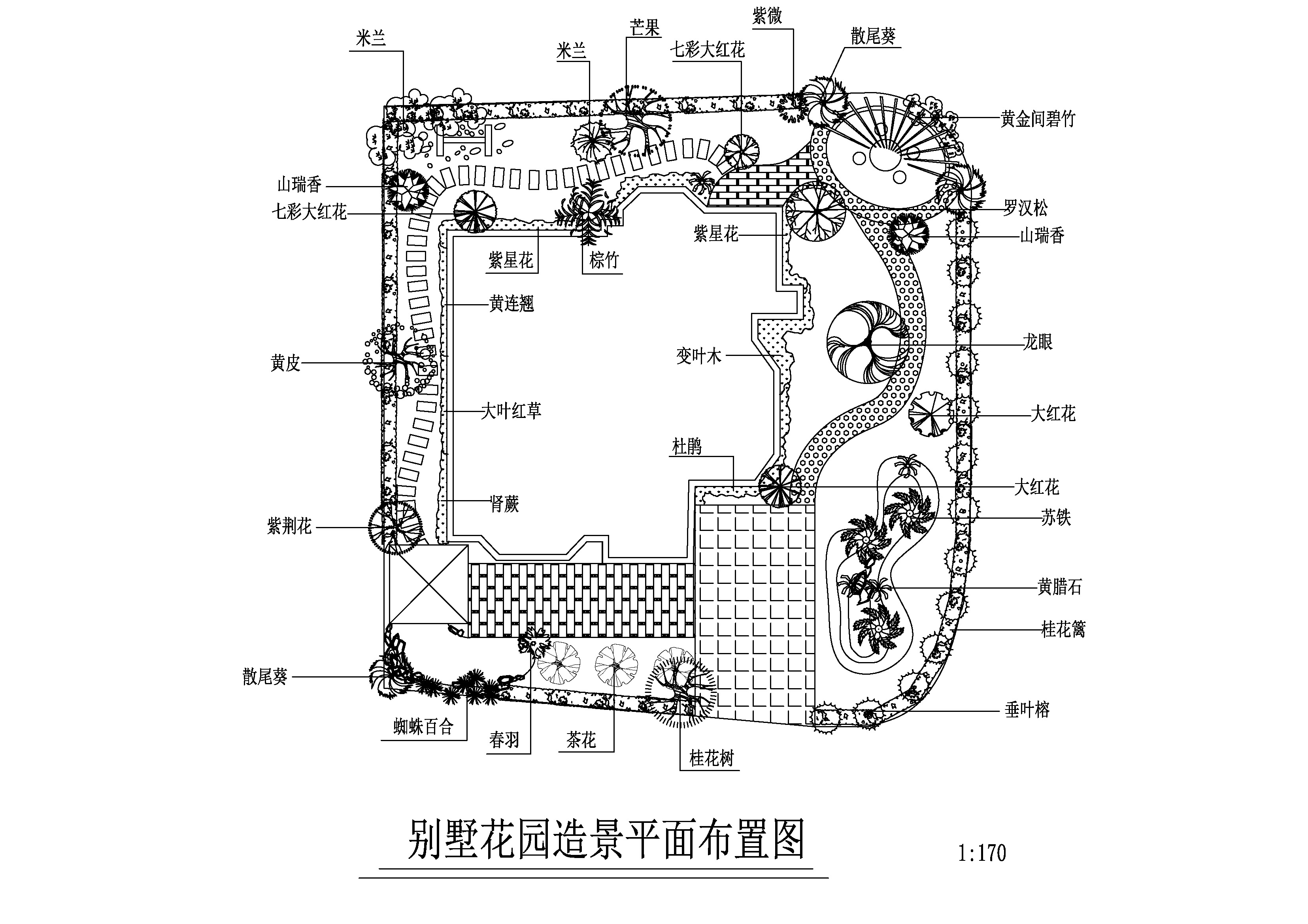 园林施工图设计的内容图片