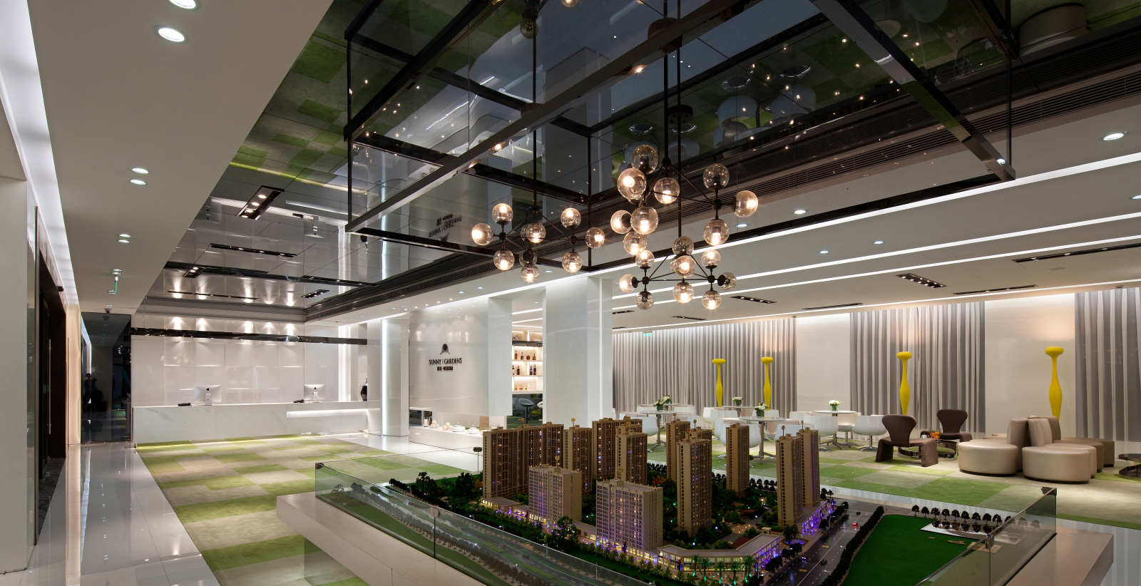 销售中心设计丨平面图cad施工图下载【ID:648627814】