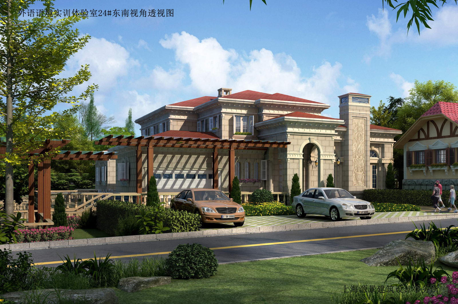 山东外国语学院cad施工图下载【ID:448674145】