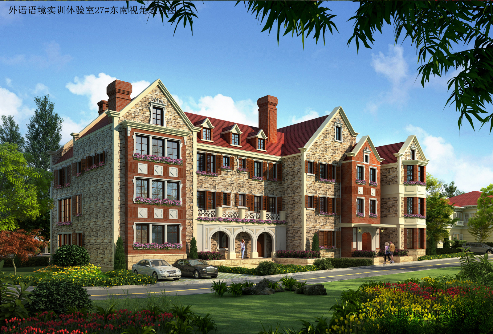 山东外国语学院cad施工图下载【ID:448674145】