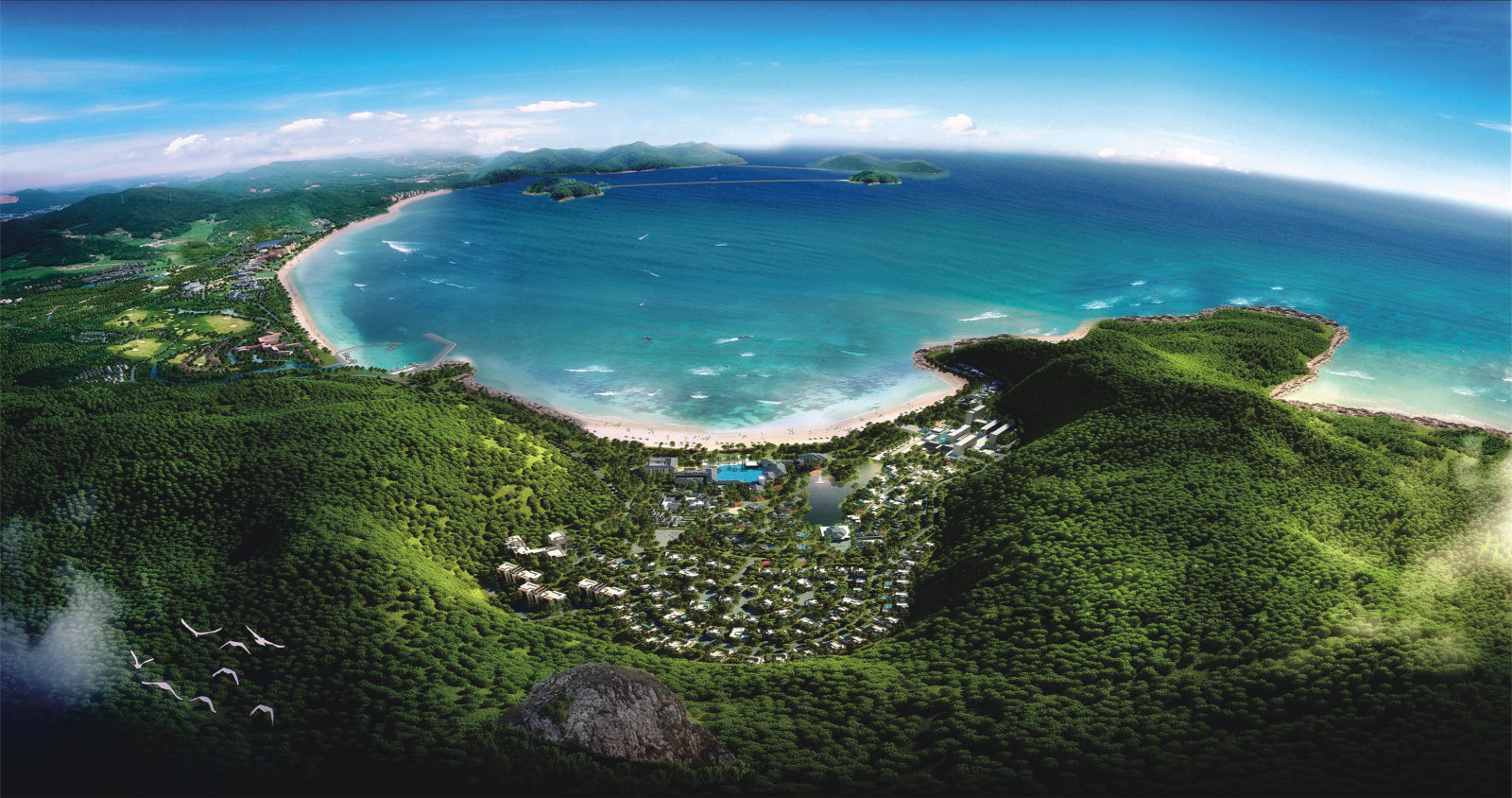 三亚太阳湾安达仕酒店丨效果图施工图下载