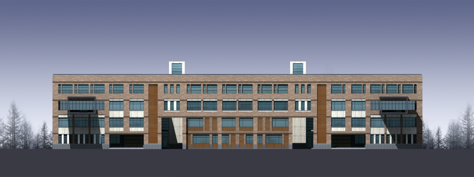 临港科技学校cad施工图下载【ID:448832135】