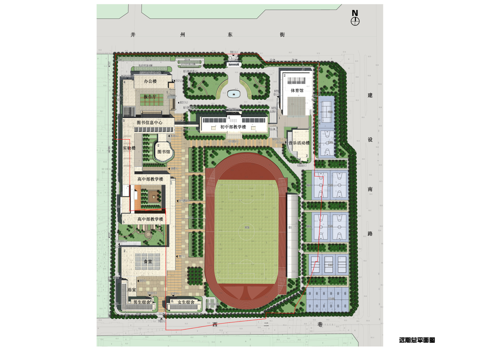 太原实验中学cad施工图下载【ID:448834191】