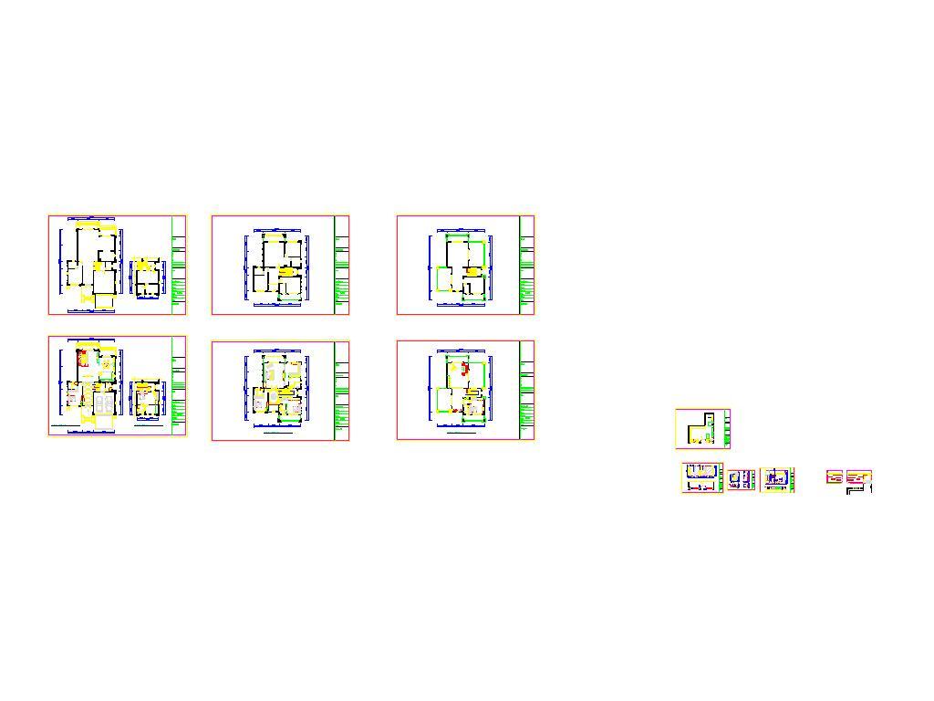 家装住宅室内装修CAD施工图cad施工图下载【ID:448893627】