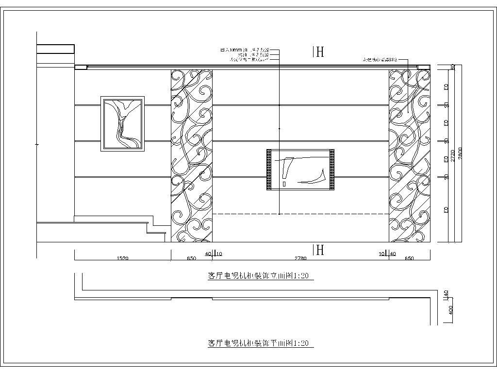 家装跃式住宅室内装修CAD施工图cad施工图下载【ID:548893582】